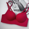 Plaink Wireless PushUp Bra Crimson